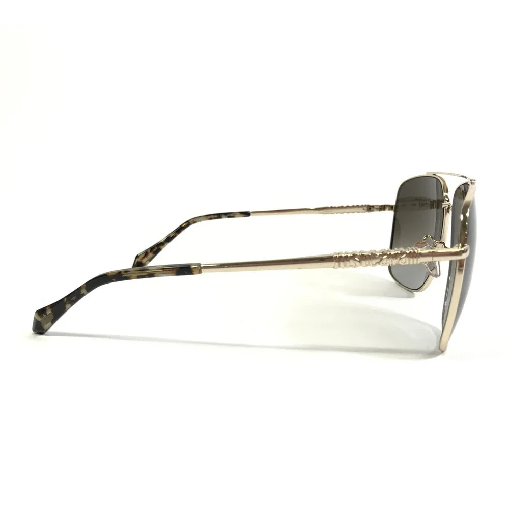 Just Cavalli Sunglasses SJC030K COL.0493 Gold Aviators w/ Brown Lenses 61-14-140